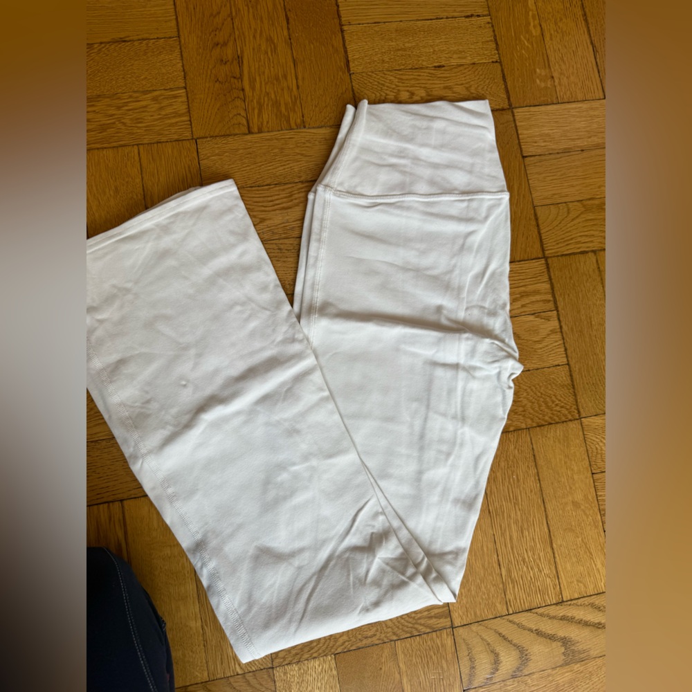 Chic White Wide-Leg Trousers